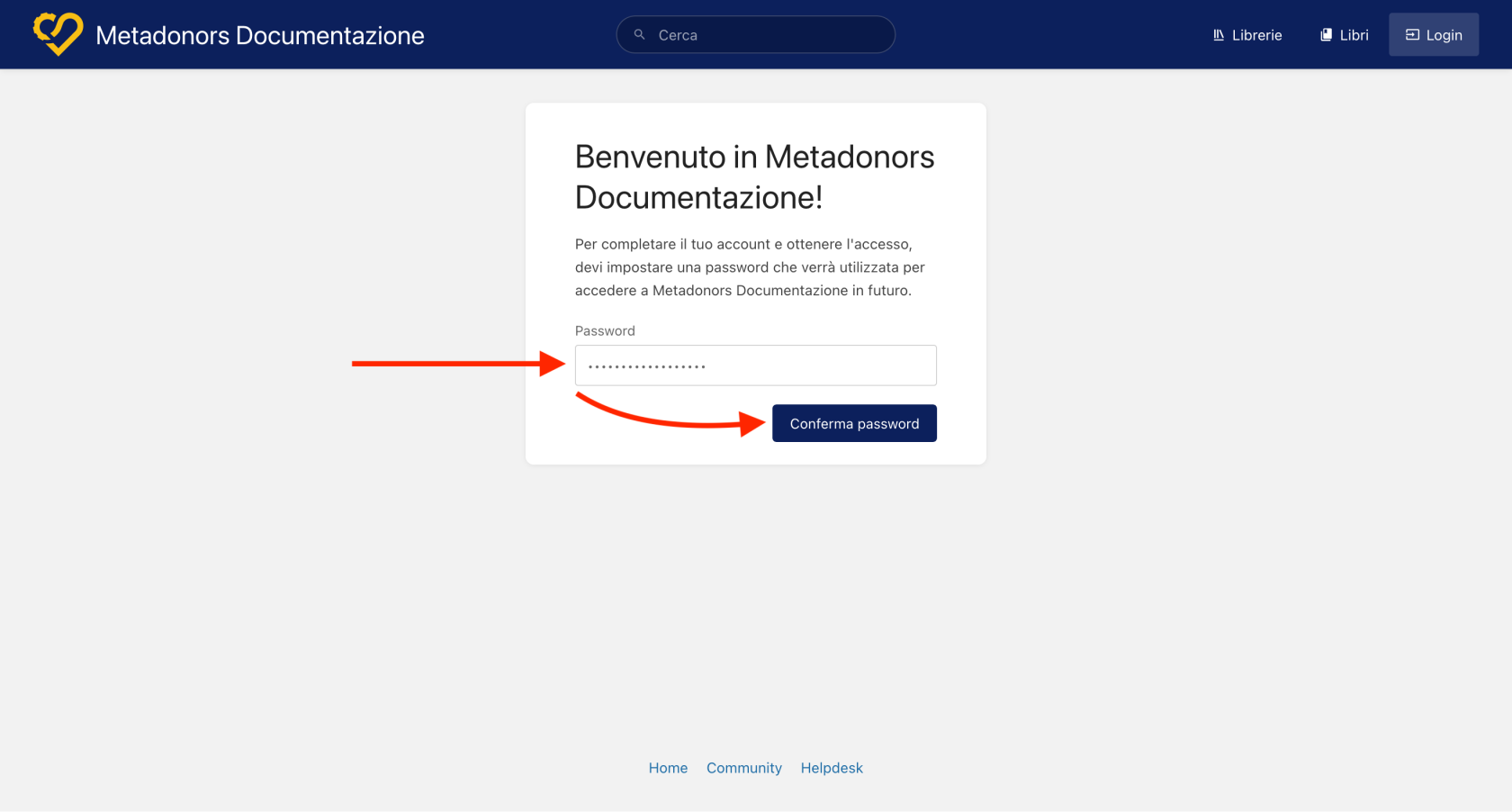 screenshot-metadonors-documentazione-benvenuto.png